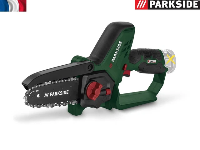 Mini Tronçonneuse Sans Fil Parkside PGHSA 12 C3 – 12 V, Compacte Et Puissante (sans Batterie Ni Chargeur)