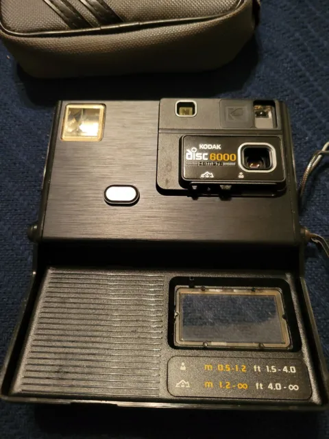 Cámara De Disco Kodak 6000 De Colección Década De 1980. 2