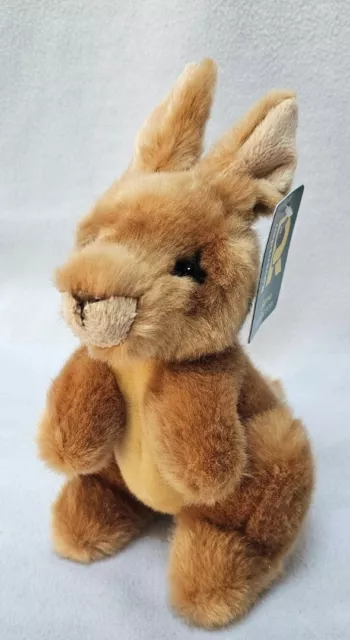 Ravensden Plush Kangaroo Sitting 18Cm - Frs009K Soft Cuddly Toy Teddy Animal