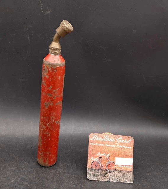 Pompe vélo course ancien TIRELLO Old bike Pump 47cm