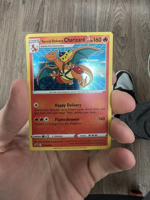 codes for special delivery charizard are starting to... POKÉMON TCG SPECIAL Delivery Charizard SWSH: Sword & Shield Promo Cards ...