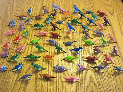 20 Toy Dinosaur Figures Kids Playset Dinosaurs Assortment Dino Toys 2" Size