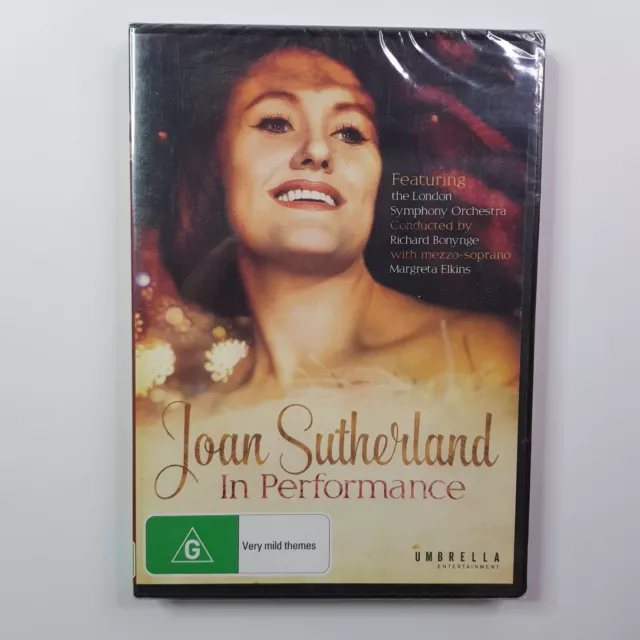 Joan Sutherland Performance The London Symphony Orchestra Classical CD DVD Reg 0