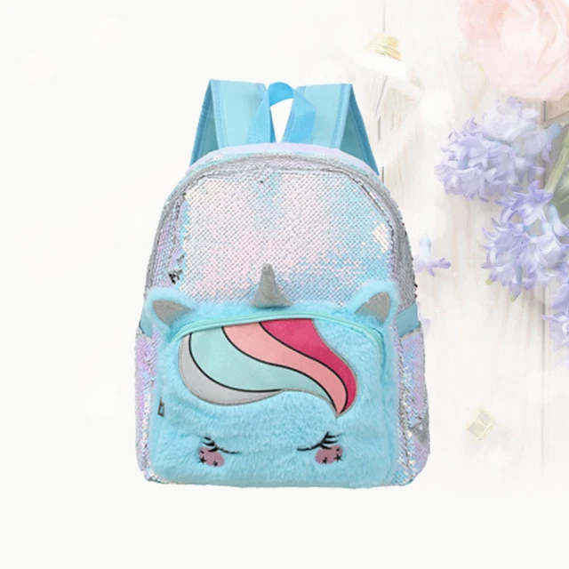 Student Backpack Travel Rucksack Glitter Flippy Sequins Mochila De Viaje Girl 7