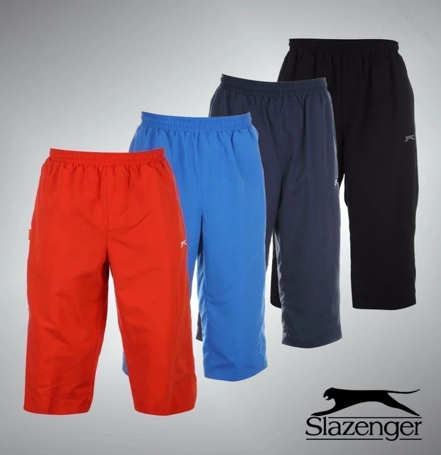 Mens Slazenger Mesh Lined Three Quarter Jogging Bottoms Sizes from S to XXXXL