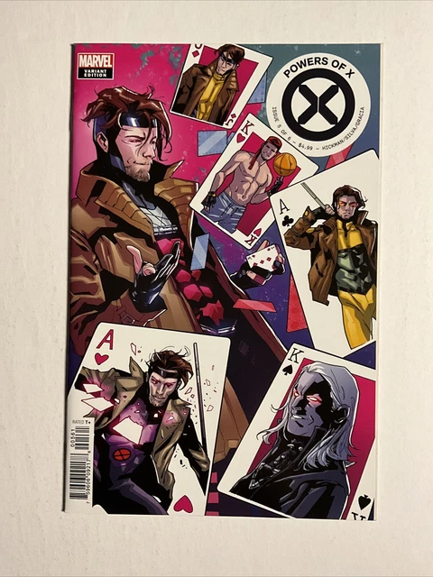Powers Of X #5 (2019) 9.4 NM Marvel High Grade Gambit Decades Variant Cover