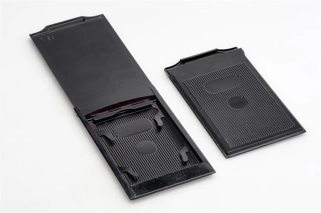 2x Metal Film Holder 2 13/16x4 5/8in Sheet-Film (1695486743)