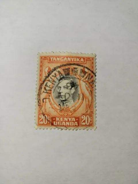 British Kut Kenya Uganda Tanganyika Stamp