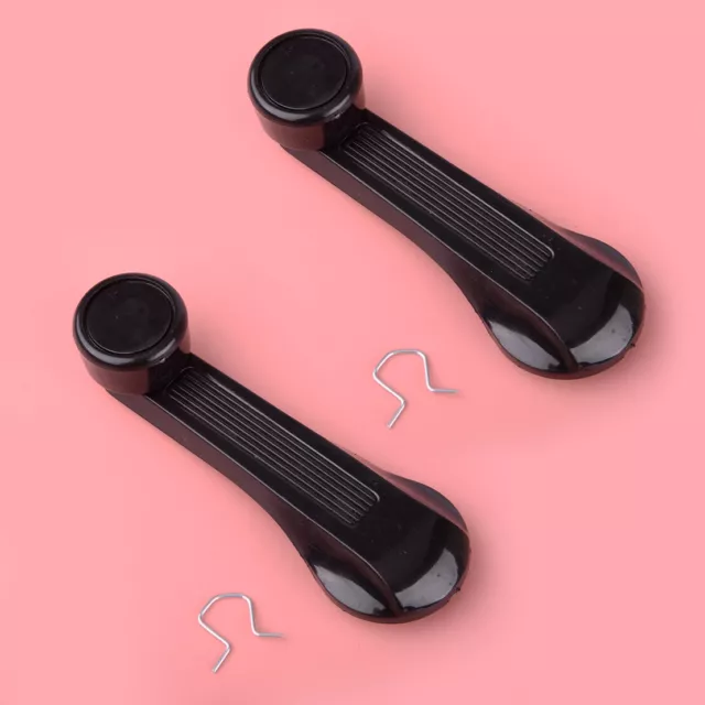 2Pcs Manual Window Winder Crank Door Handle Knob Fit For Honda Civic 1984-00 Hot