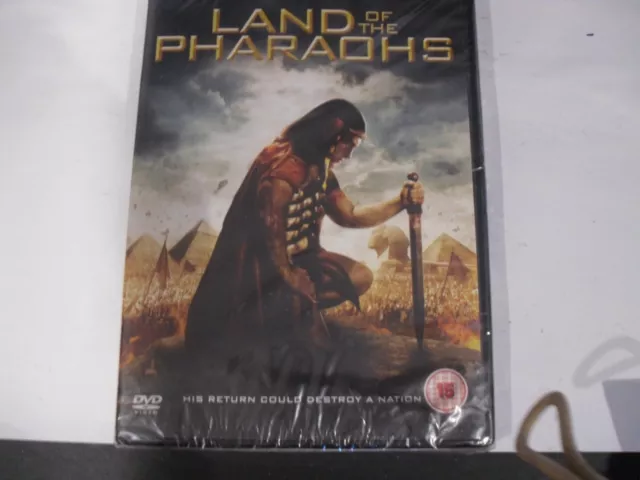 Land Of The Pharaohs [DVD], NEW SEALED Michael Alvarez,William Connor,James Bart