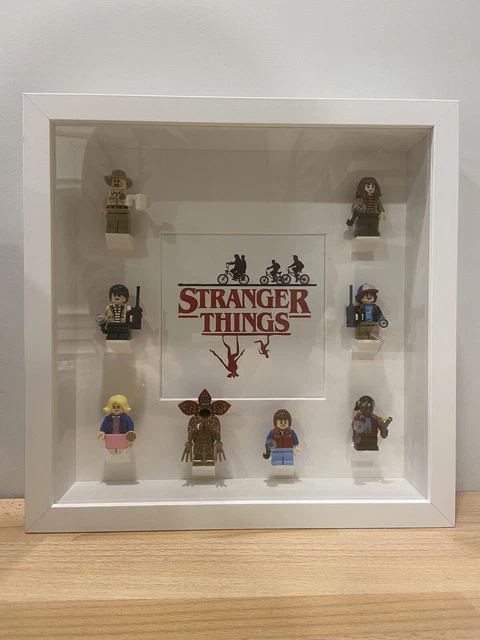 Stranger things sales lego display case