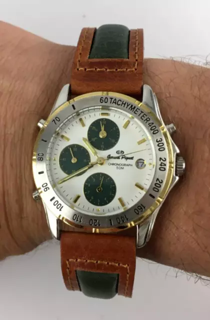 MONTRE GERARD PIGUET Homme Movt Shiojiri YM55A CHRONO Quartz Japon Neuf Sport EUR 67 20 PicClick FR