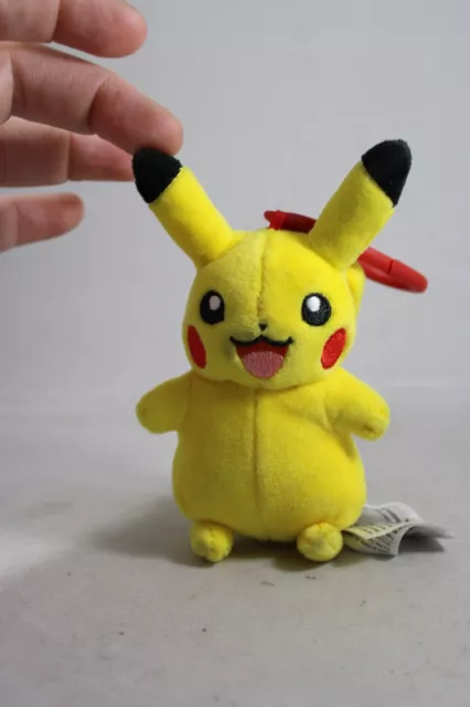 Pokemon Licensed Pikachu -  Bag Clip Key Chain - Plush - 2022 Game Freak