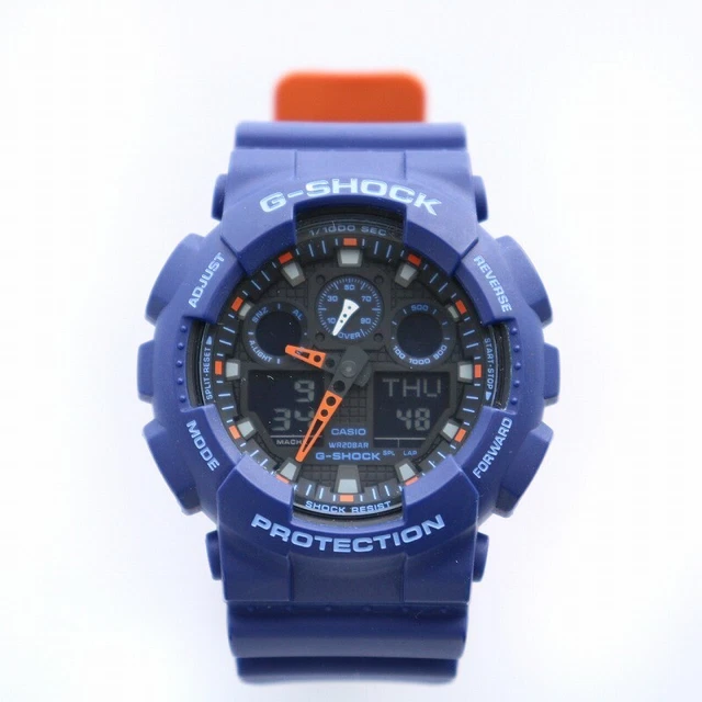 G SHOCK Casio CASIO Watch Watch Digiana Quartz Blue Blue GA 100L 2AER  IR  GY0