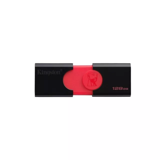 Kingston Data Traveler 106 Chiavetta Usb 3.0 3.1 128Gb Flash Memory Pendrive