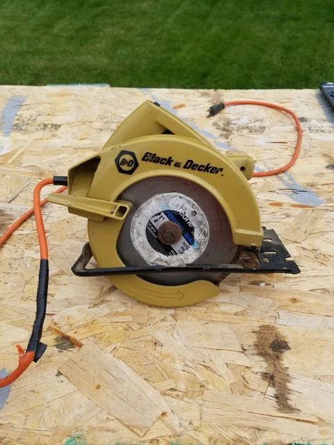 Black and decker 7308 circular saw deals