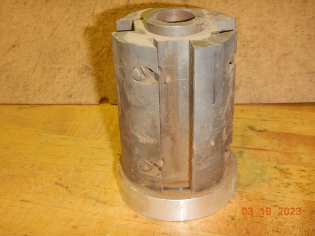 Older Wood Shaper Planer Cutter Head Missing Knife Locking Bars