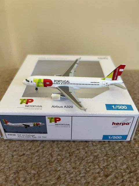New! Herpa 534215 1:500 AirAsia Japan Airbus A320 diecast model