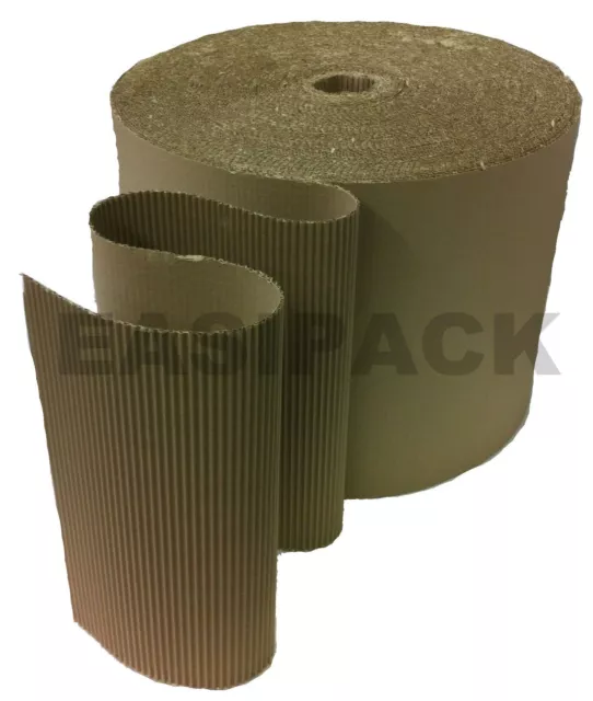 4 rolls of 450mm x 75m Corrugated Paper Cardboard Roll -300M total