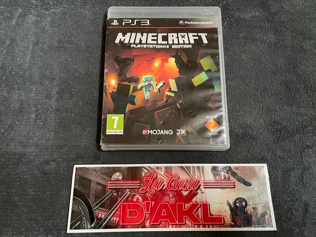 Jeu PS3 Minecraft – Version PAL Française – Complet Avec Boîtier – Très Bon état – Occasion