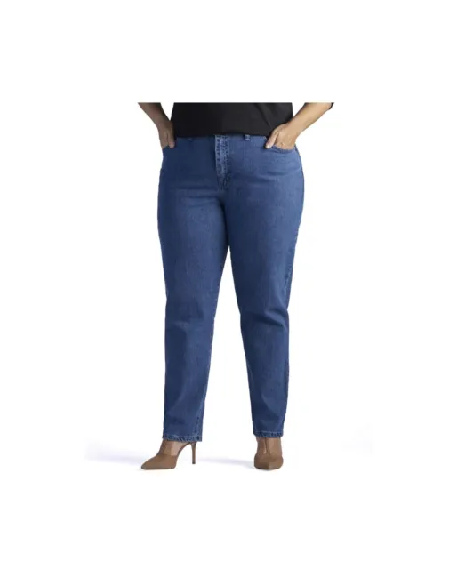 Women’s Side Elastic Jean (Plus) in Pepperstone
