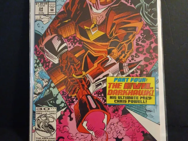 Darkhawk #24 Feb. 1993 Marvel Comics