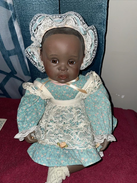 Yolanda's Picture Perfect Babies Danielle - Ed M. Knowles porcelain Doll W/COA