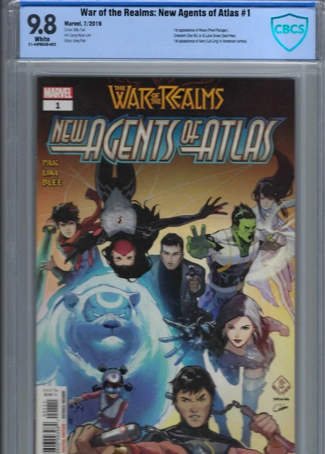 War Of The Realms New Agents Of Atlas #1/First Appearances Galore!!/CBCS 9.8 NM+