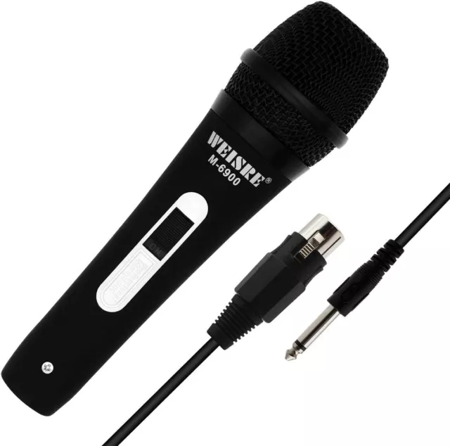 WEISRE Professional Hi Fidelity Unidirectional Dynamic Microphone for Home Schoo