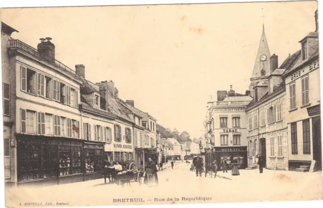 BRETEUIL - Rue de la République    (G6740)