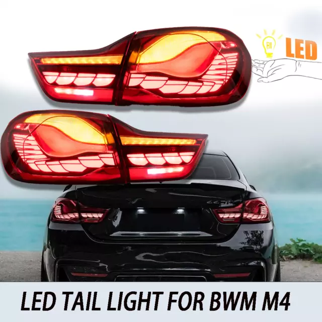 LED Tail Light lamp For 2014-2020 BMW 4 M4 GTS F82 F83 F32 F36 Coupe/Convertible