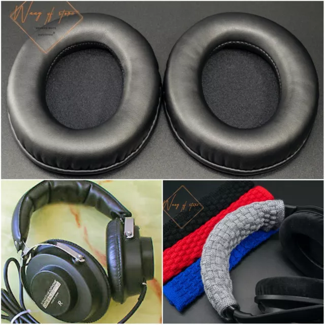 Replacement Foam Ear Pad Headband Cushion For Vintage Sony DR-5S 5S Headphone