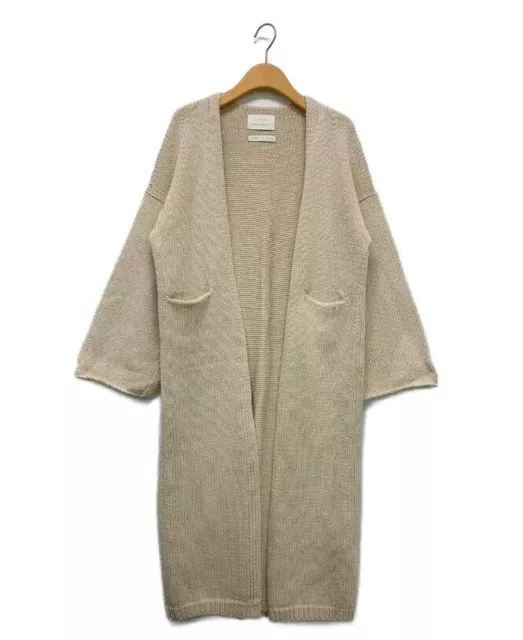 Lauren Manoogian Handling Knit Long Cardigan Light Beige