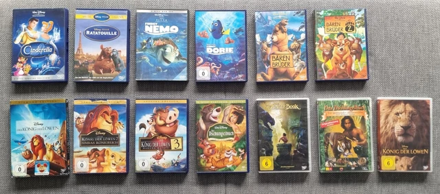 Riesige DVD Kinderfilmesammlung u.a von Wald Disney, Dream Works
