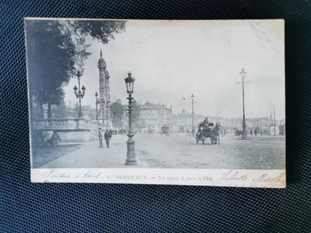 CPA 33 BURGUNDY - Le Quai Louis XVIII