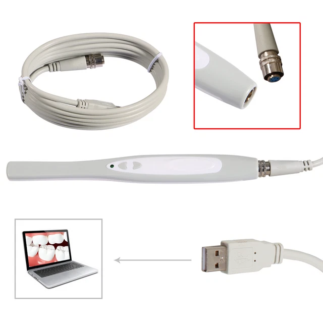 MD740 Dental Intraoral Camera USB Digital Imaging Intra Oral USB-X Set