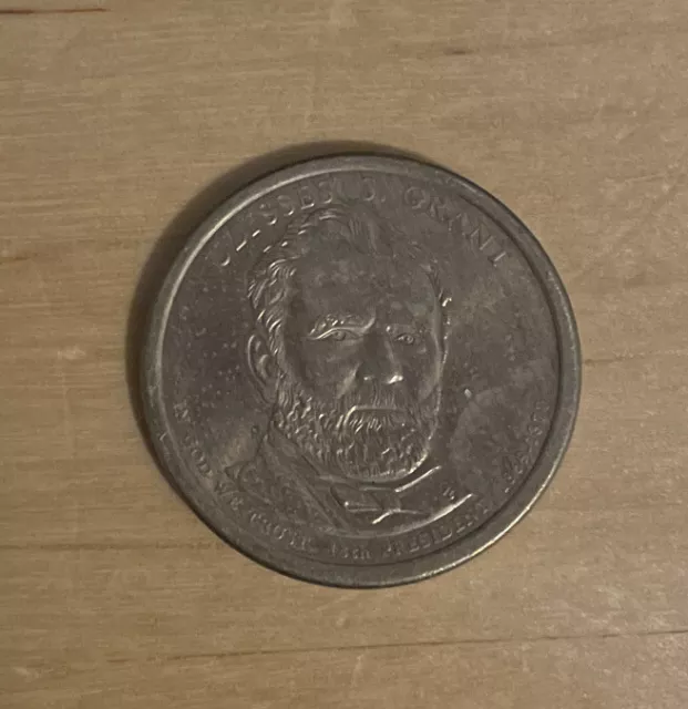 RARE Antique Ulysses S. Grant $1 Dollar Coin 1869-1877 - 2011 P - 18th President