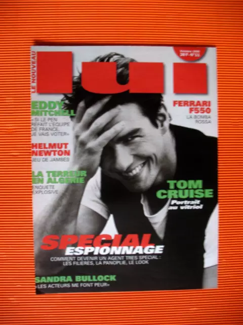 Publicite De Presse Tom Cruise Pour Le Magazine Lui Ad 1996