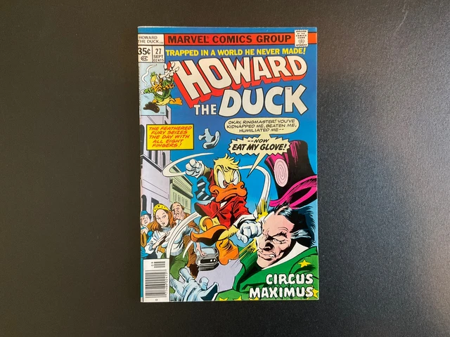Howard the Duck #27 Newsstand Edition (Marvel Comics 1978)