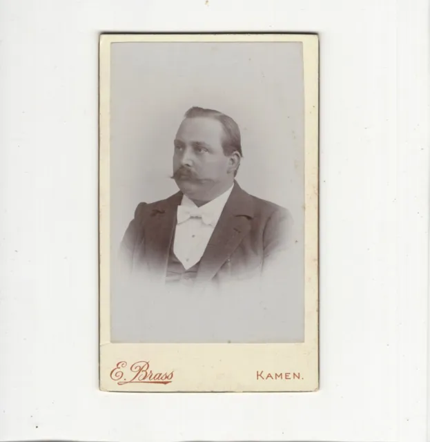 CDV Foto Herrenportrait - Kamen um 1900