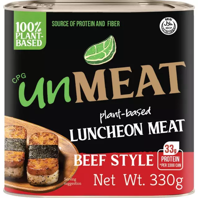 Unmeat Plant Based Luncheon Meat Beef Style 330g