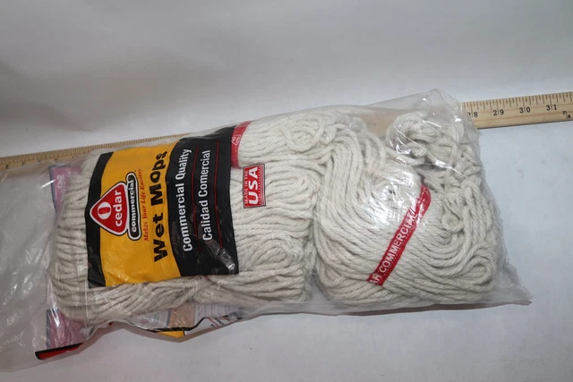 Cedar Premium Loop-End Mop White 97114