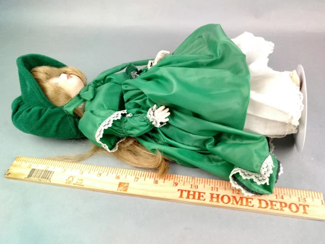 Marjorie Spangler Limited Edition Porcelain Doll Original With Tag & Stand 16" 8