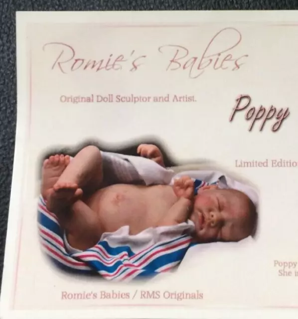 Reborn Baby Puppen Kit Bausatz Künstlerpuppe / Set limitiert m. Zertifikat