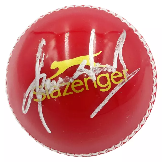 Signed Shane Warne Cricket Ball - Ashes Winner Autograph +COA