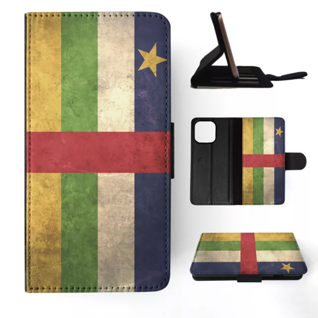 Flip Case For Apple Iphone|Central African Republic Flag