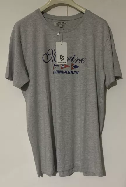 Gymnasium T-shirt Uomo Grigia Tg XXL