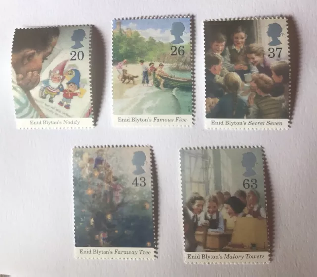 GB Stamps 1997 Birth Centenary of Enid Blyton SG2001-5 S1501