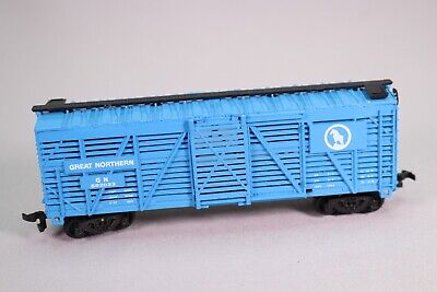 LE4800 BACHMANN 43 1015 11 Train Ho Wagon bétaillère Wood stock Great Northern 