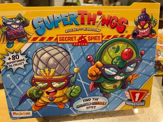 SuperThings Secret Spies -Choose Your Figures including rare Gold and Silver new